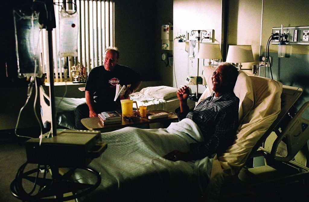 Morgan Freeman and Jack Nicholson in The Bucket List (2007)-cinemabaaz.xyz